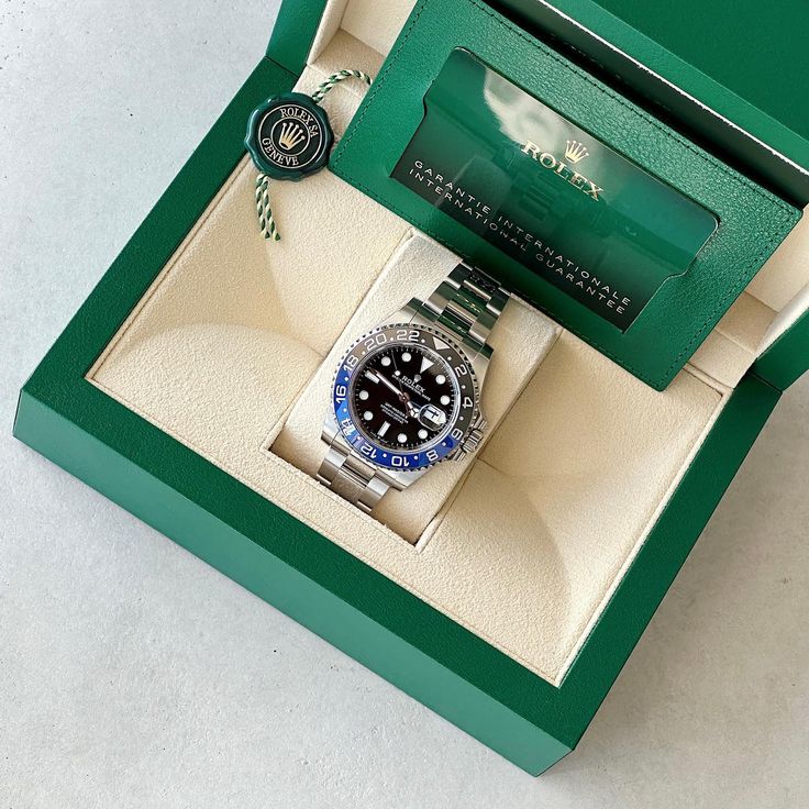 ROLEX GMT Master Batman (Coffret)