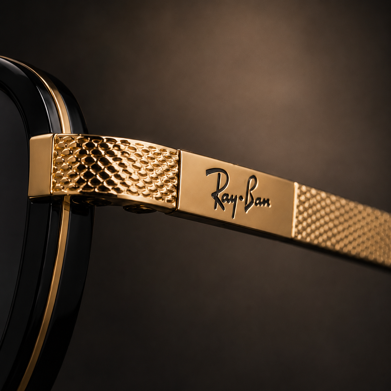 RayBan Signature Gold