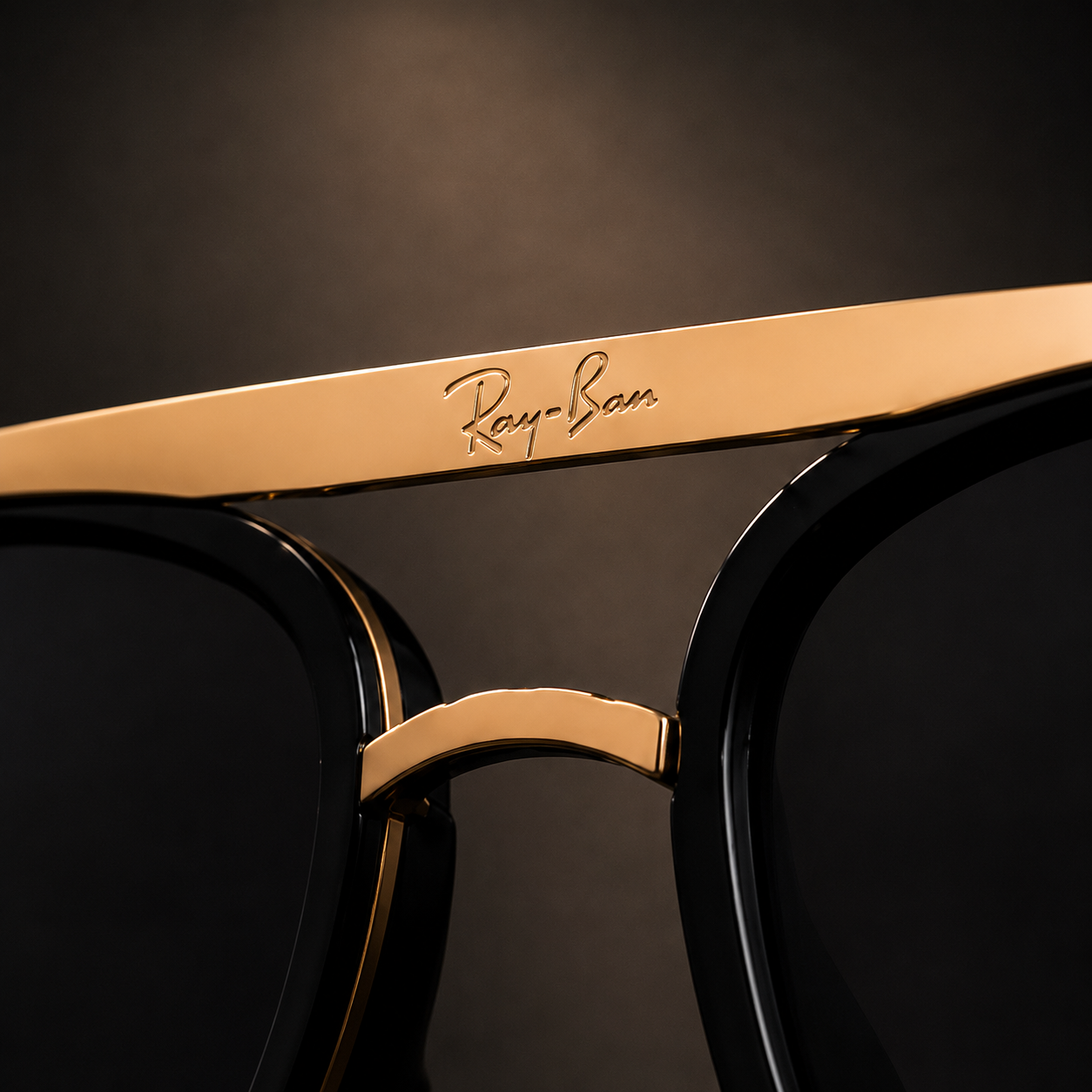 RayBan Signature Gold